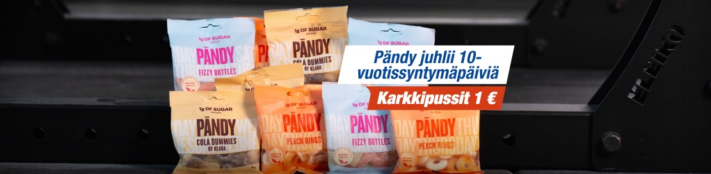 Pndy juhlii 10-vuotissyntympivi | Karkkipussit 1 